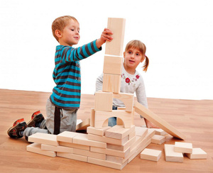 Drewniane klocki Maxi 41 elementów Erzi