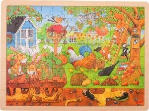Puzzle, Nasz ogród - nad ziemią i pod ziemią Goki
