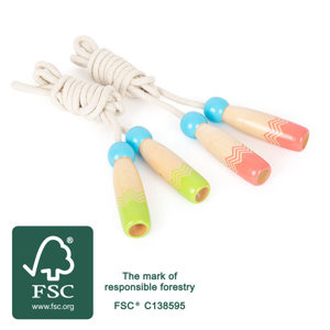 Zestaw 2 kolorowych skakanek "Active" Small Foot