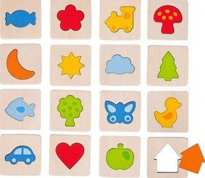 Gra memo, Rozpoznaj formę