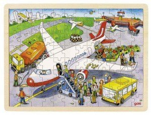 Puzzle, na lotnisku, 96 el.