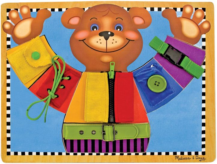 Drewniana tablica podstawowych umiejętności Melissa and Doug