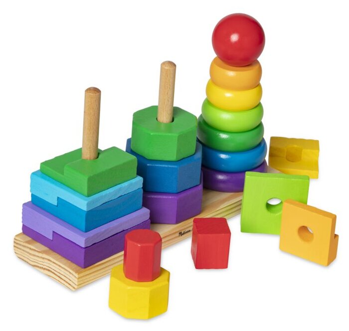 Drewniana układanka geometryczna Melissa & Doug