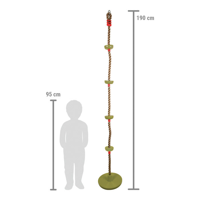 Huśtawka z liną do wspinaczki 2w1 Small Foot 