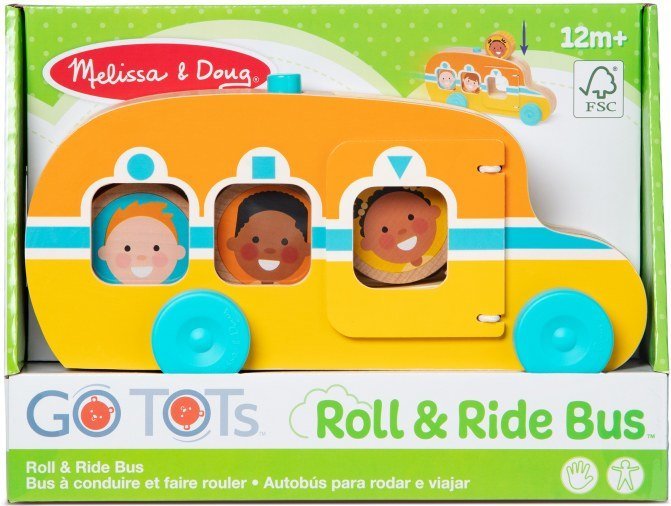 Jeżdżący wesoły Autobus GO Tots Melissa and Doug