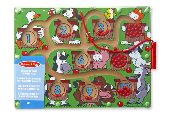 Labirynt magnetyczny do nauki liczenia Melissa and Doug