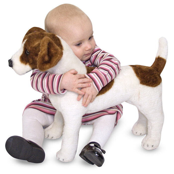 Przytulanka Pies Jack Russell Terrier Melissa and Doug 