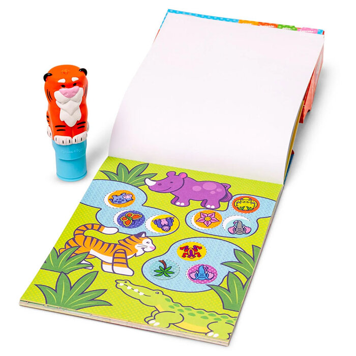 Stempel z naklejkami Sticker Wow Tygrys Melissa and Doug