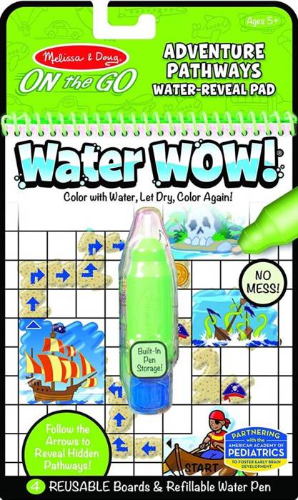 Wodna kolorowanka z labiryntami Water Wow Adventure Melissa & Doug