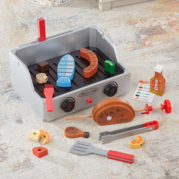 Zestaw do barbecue rożen i grill Melissa and Doug