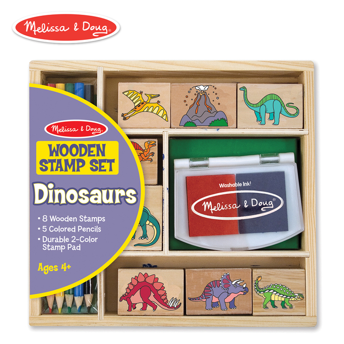 Zestaw stempelków Dinozaury Melissa and Doug